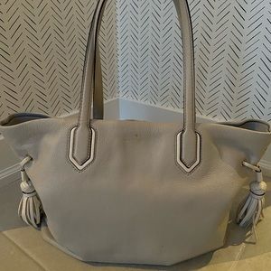 Kate Spade Tote Grey & White